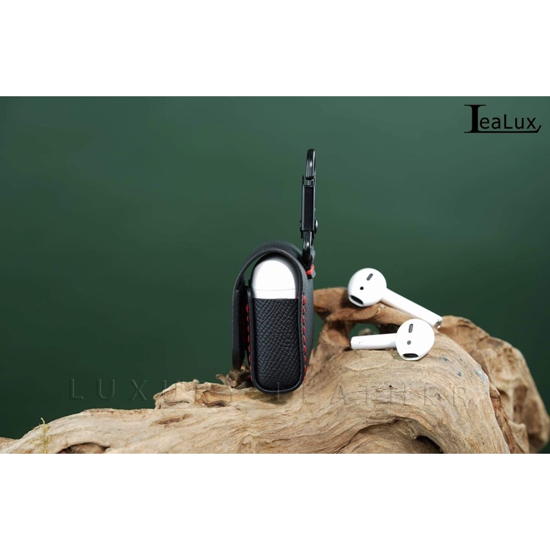 Bao Da Airpod Handmade Cao Cấp LEALUX Case Airpod 1-2