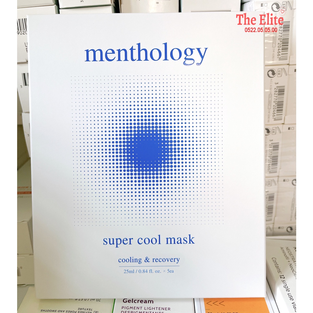 Mặt Nạ Làm Lạnh Da Menthology Super Cool Mask 25ml