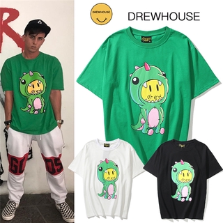 Áo Thun Tay Ngắn Unisex In Hình Khủng Long