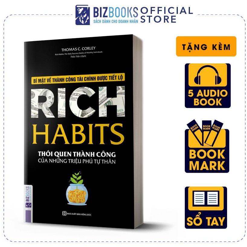 Sách - BIZBOOKS - Rich Habits - Thói Quen Thành Công Của Những Triệu Phú Tự Thân	- 1 BEST SELLER