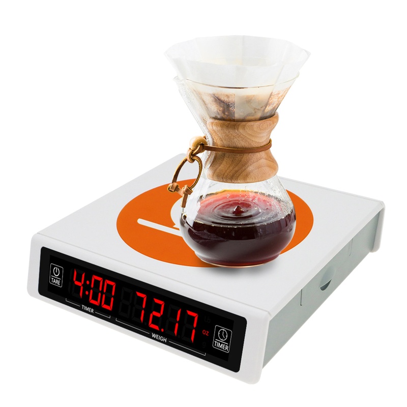 Cân Điện Tử Có Màn Hình LCD Hiển Thị Thời Gian 3 / 5kg