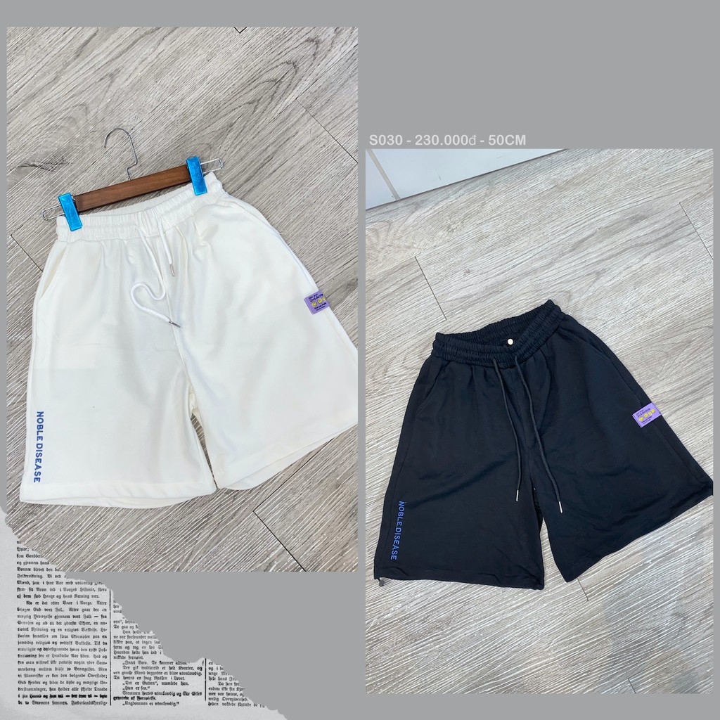 Quần Short Thể Thao Logo Tag Tím - Mã Số: S030