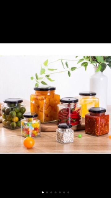 Hũ thuỷ tinh vuông 150ml 100ml  50ml | BigBuy360 - bigbuy360.vn