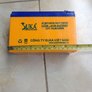 Bình ắc quy khô 9AH/12V Cam kết Hàng chính hãng
