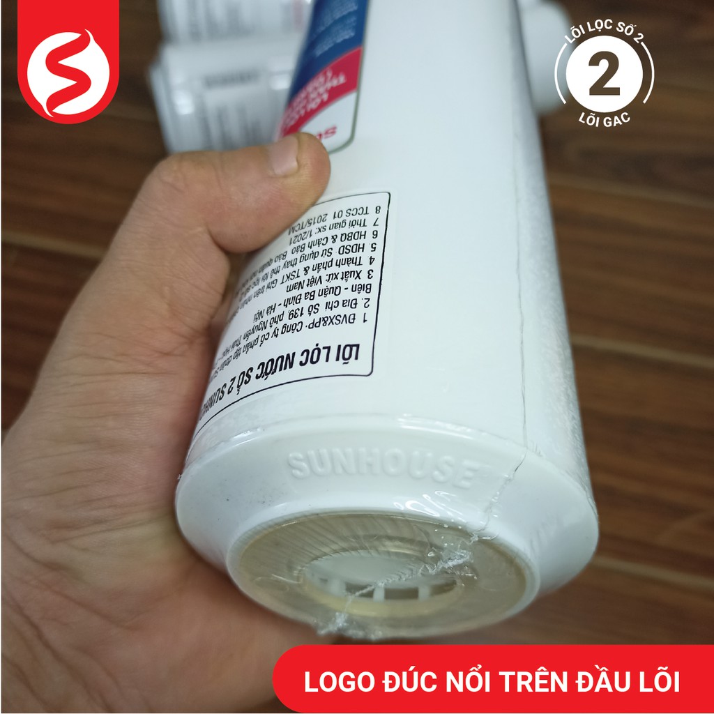 Lõi lọc nước số 2 Sunhouse SHRLL2 [Chính hãng]