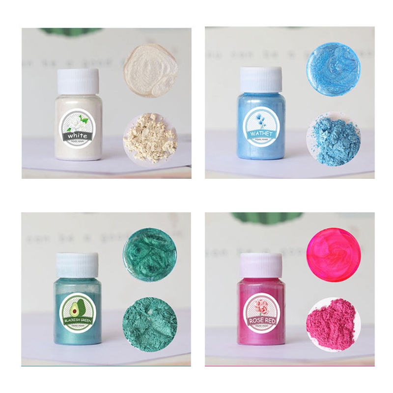 Bột Màu Mica Ngọc Trai Phù Hợp Cho Trang Trí Nghệ Thuật Và Dự Án Son Môi / Làm Móng DIY