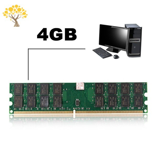 [Cheap] 4GB DDR2 800MHZ PC2-6400 240 Pins Desktop PC DIMM Memory Ram for AMD System