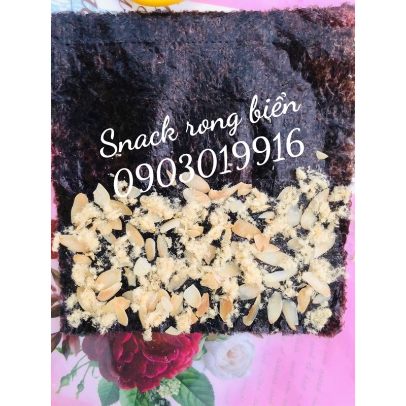 Snack rong biển kẹp giòn rụm