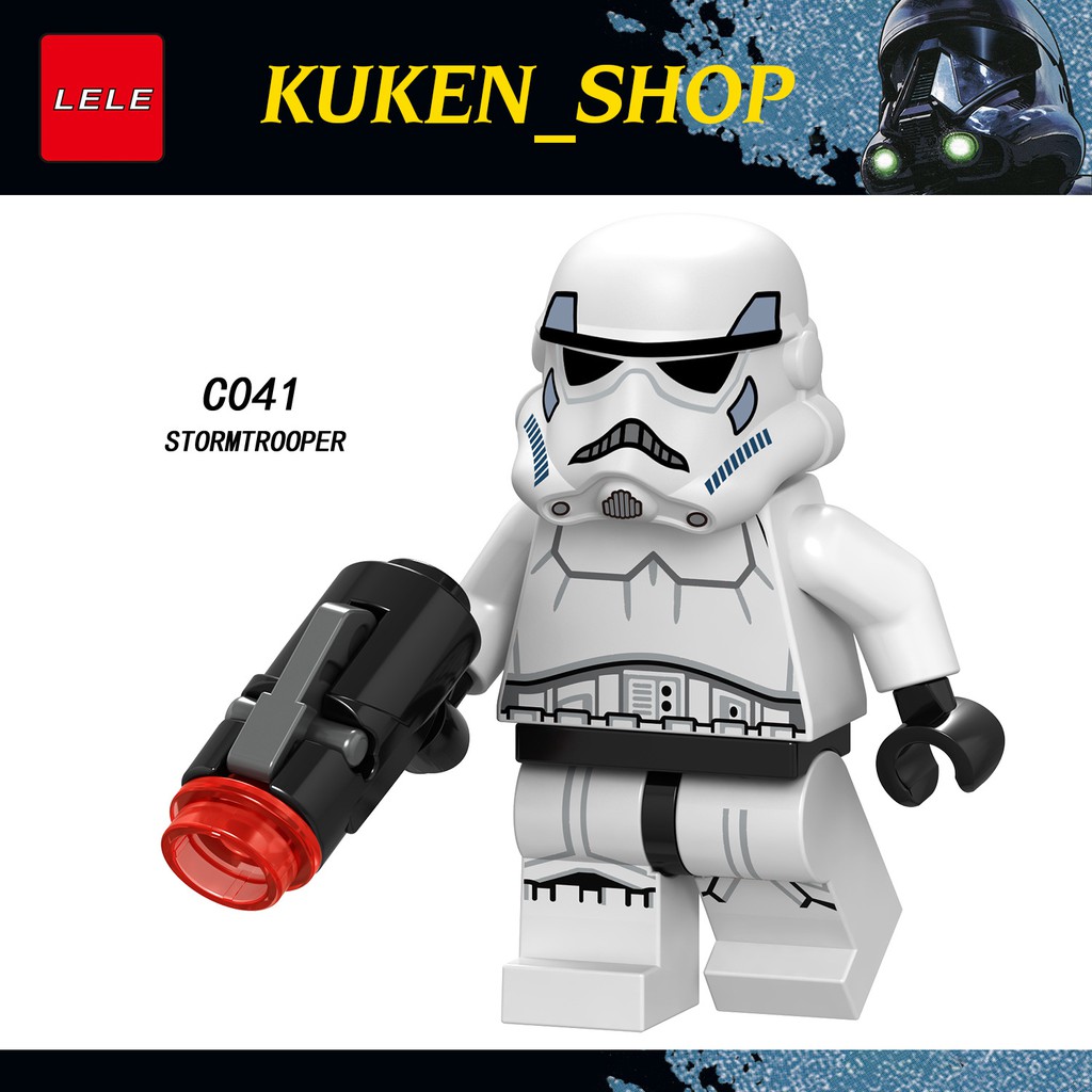 Minifigures Star Wars Các Mẫu Nhân Vật Troopers C041 C042 C043