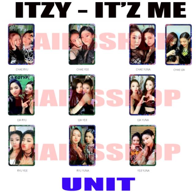 Itzy Itz Me Photocard Kpop