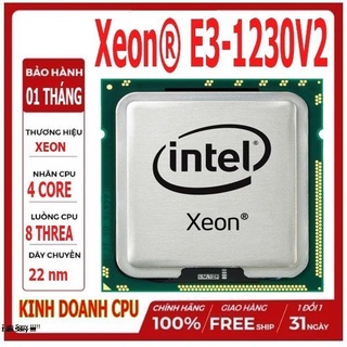 Mua CPU xeon e3 1230 v2 4 nhân 8 luồng ~ i7 3770 .socket 1155