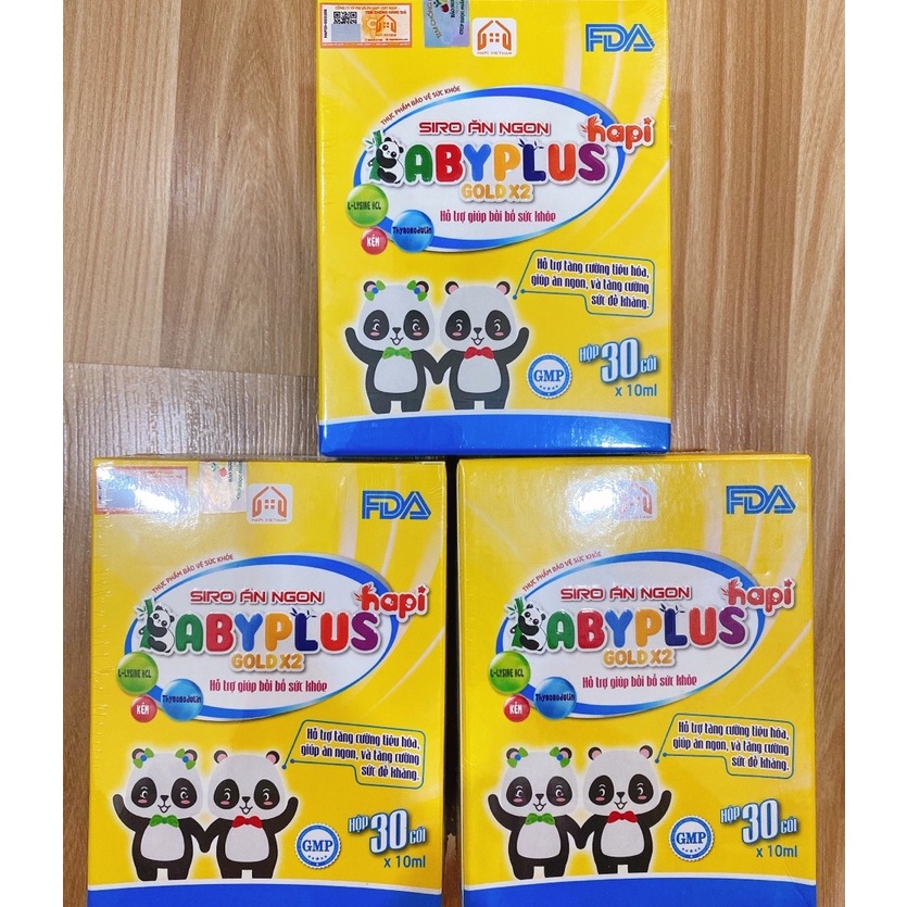 BabyPlus - Siro Ăn Ngon Baby Plus Giúp Bé Hết Biếng Ăn,Tăng Cân,Tăng Đề Kháng,Hết Táo Bón