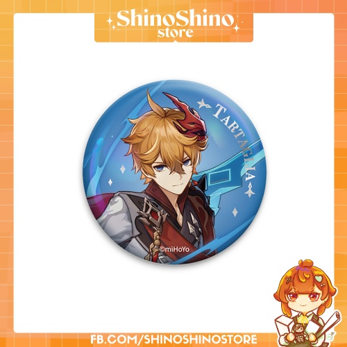 [có sẵn] huy hiệu hình banner genshin impact chính hãng từ official shop