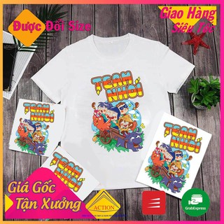 [GIÁ SỈ] Áo Thun Team Sologan – [THE ACTION] - Inbox chọn mẫu (🎁 Quà Tặng)