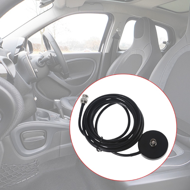 Đế Nam Châm Nối BNC Male Cho Ăng Ten Cầm Tay Hai Chiều