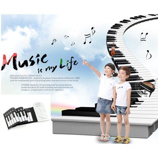 Đàn piano điện tử uốn dẻo  49 phím độc đáo