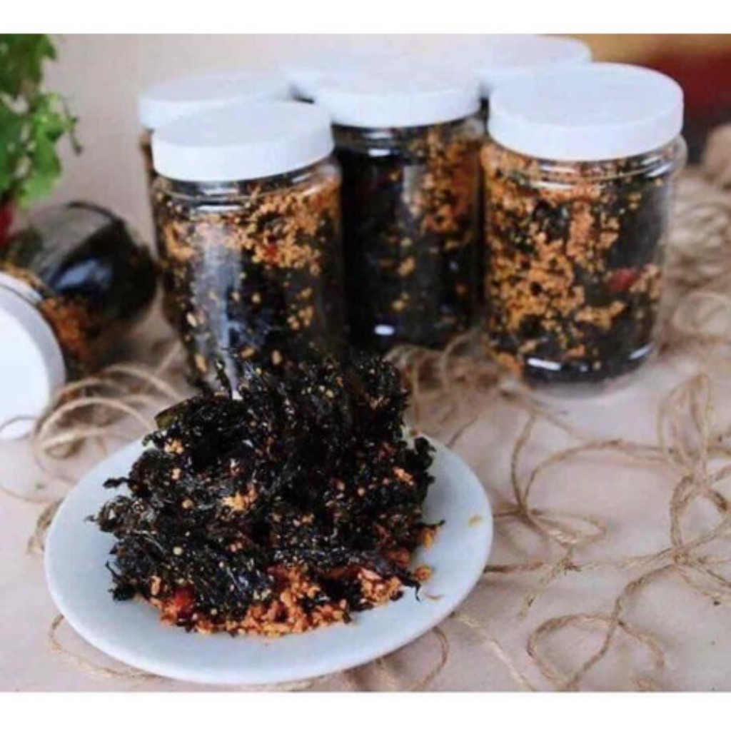 Rong biển cháy tỏi khô ăn liền rắc cơm trộn cơm 80gr | BigBuy360 - bigbuy360.vn