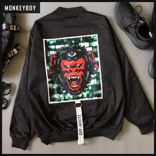 [Ảnh thật 100%] Áo khoác Bomber RED.MK (hàng design cao cấp) [Monkeyboy]