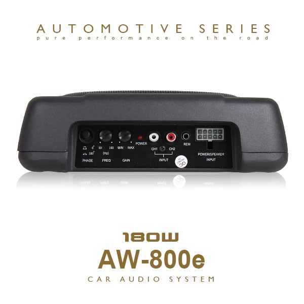 Loa Sub Ô tô, Loa Sub MBQ AW 800E, MBQ AW 800DR, MBQ MB 8RL, Bass 8 180W(90Wx2) 5.8 kg