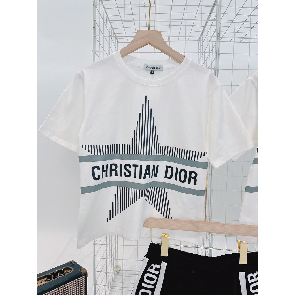 Set bộ nữ Christain Di.OR chất liệu thun cotton mặc thoải mái