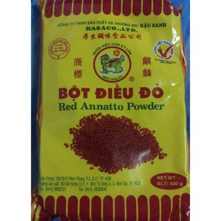 500 Bột điều đỏ hậu sanh ( 1 gói )