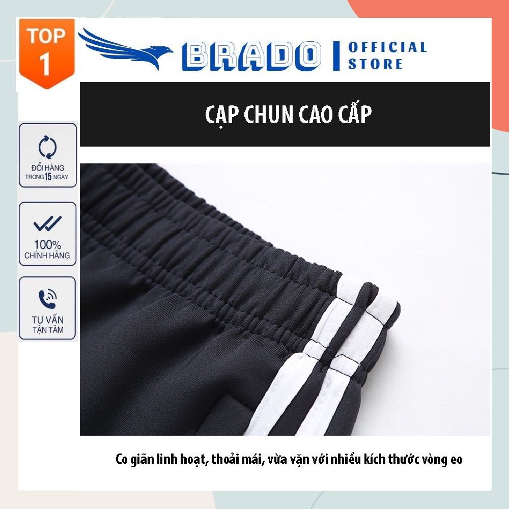 Quần Thể Thao 3 Sọc Dành Cho Cả Nam Và Nữ, Chất Vải Dày Dặn Co Giãn Thoáng Mát