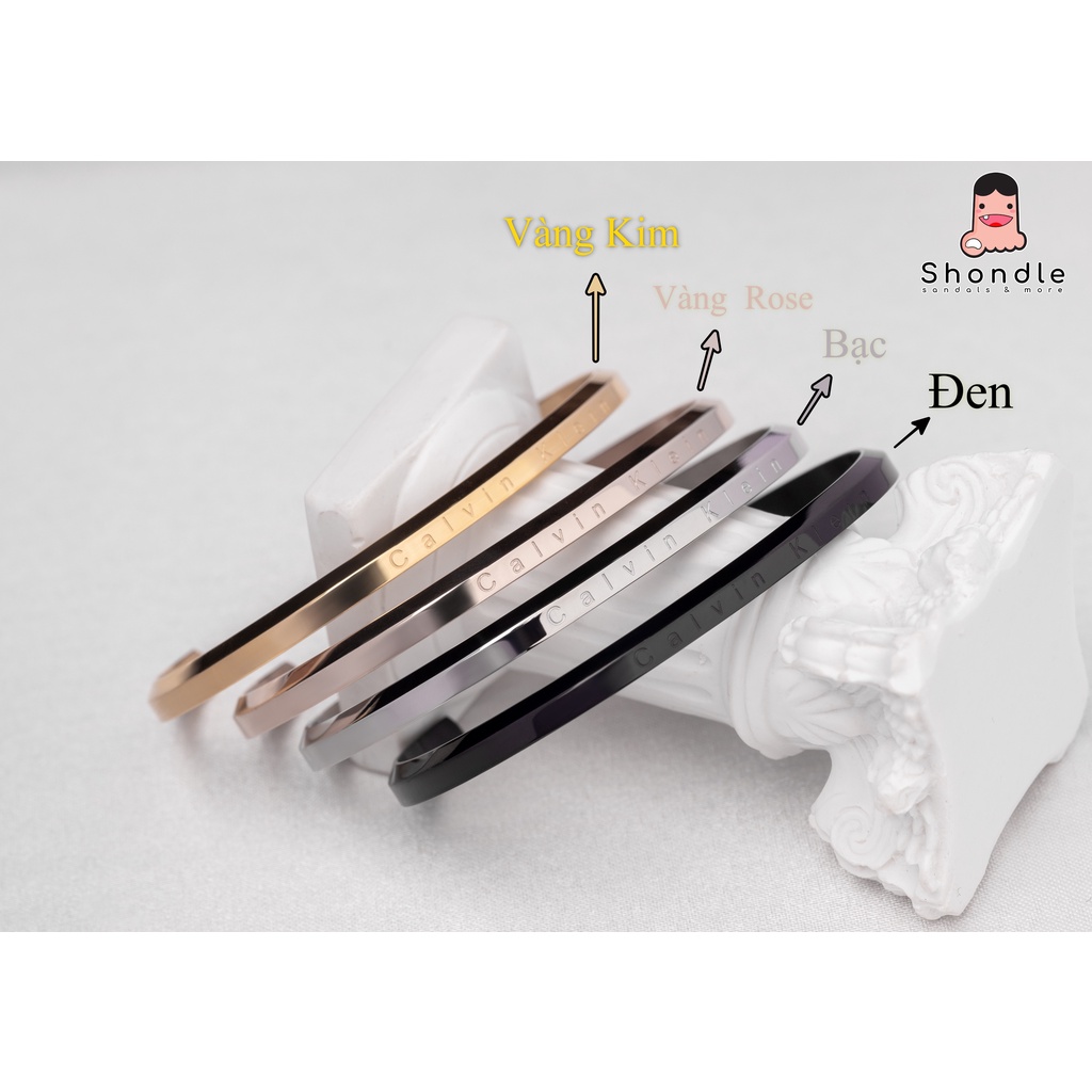 Vòng Tay Cuff CK Thời Trang 2022 - No Box