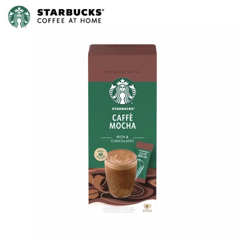 Hộp cà phê hoà tan cao cấp Starbucks Caffè Mocha