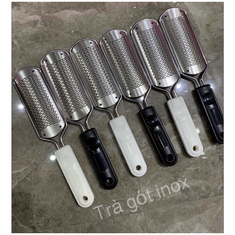 cây chà gót chân inox chuyên dụng