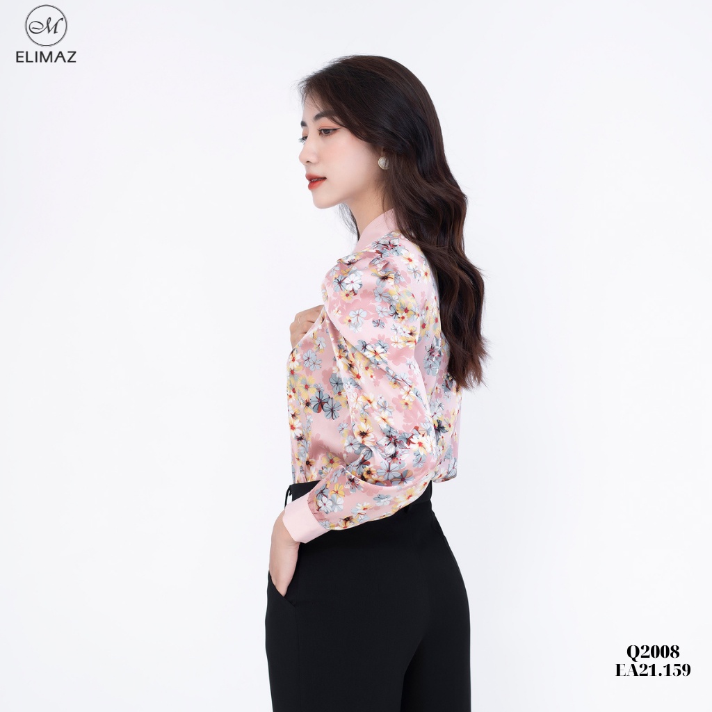 Áo sơ mi nữ công sở Elimaz hoa xuyến chi EA21.159