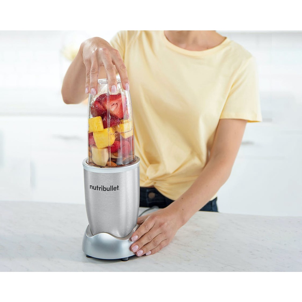 [Mã ELHA22 giảm 6% đơn 300K] [CHÍNH HÃNG] MÁY XAY SINH TỐ CÁ NHÂN NUTRIBULLET 600W (ĐEN/ XÁM/ ĐỎ/ BẠC)