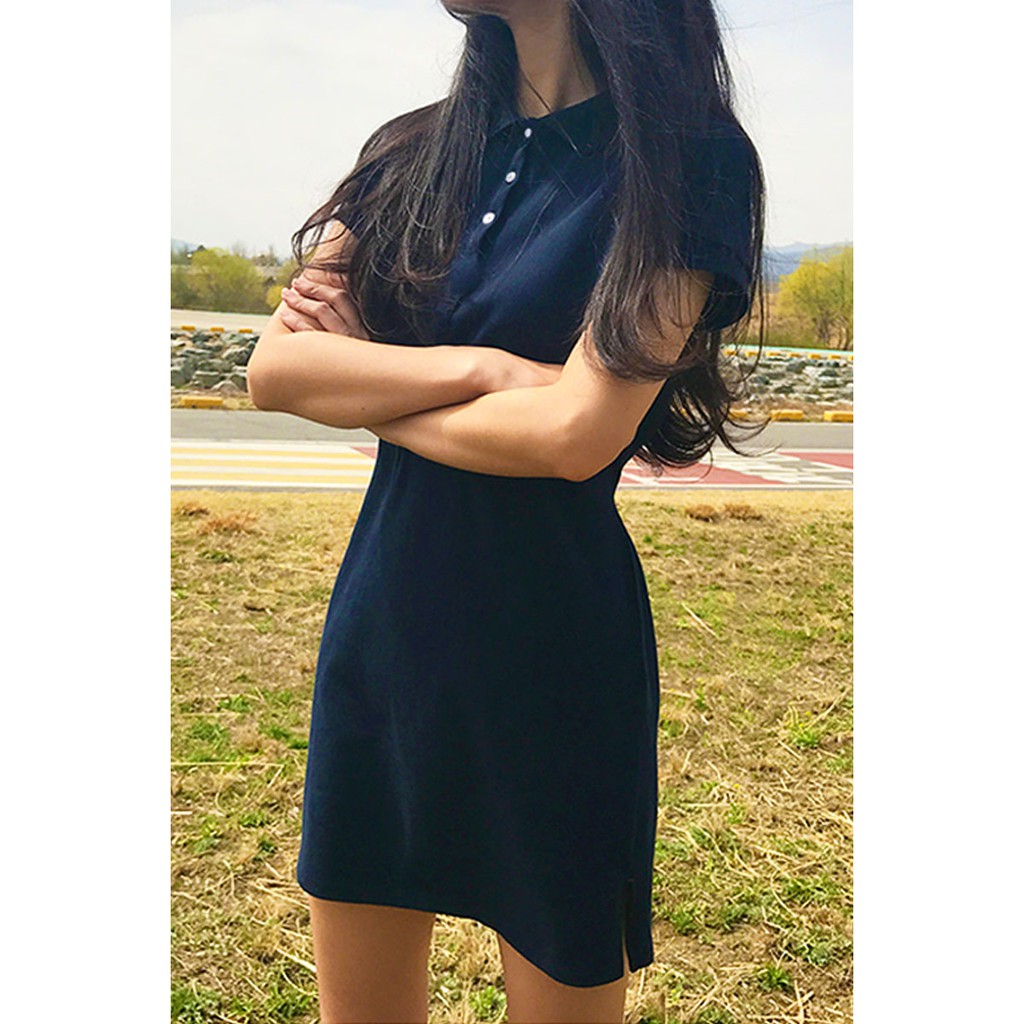 Đầm cổ POLO thoáng khí co giãn tốt 30409 | BigBuy360 - bigbuy360.vn