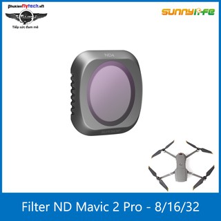Filter lens ND 8 Mavic 2 pro - chính hãng sunnylife - phụ kiện flycam DJI Mavic 2 pro - giảm thiểu ánh sáng vào camera.