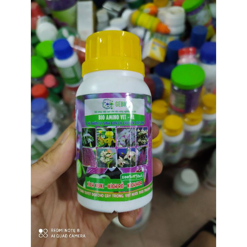 Chế phẩm vi sinh bón lá GEBIO  Bio amino vit-hl chuyên cho lan KÍCH KEI- KÍCH RỄ- KÍCH HOA