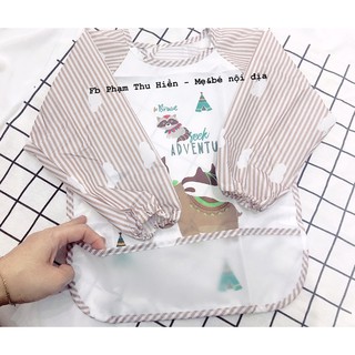Áo yếm ăn dặm blw cho bé