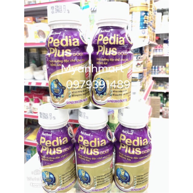 SỮA BỘT PHA SẴN PEDIA PLUS GOLD (CHAI 237ML)