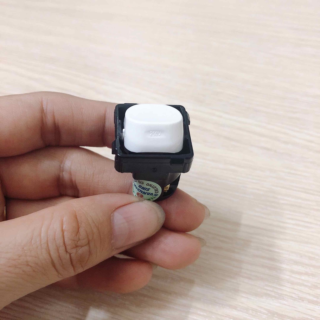 Công tắc 1 chiều 2 chiều gắn mặt ổ cắm, hạt ct đơn 1 cực 2 cực