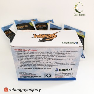 [Combo] 100 viên diệt chuột STORM ( 5 x 20 viên) [sieutietkiem]