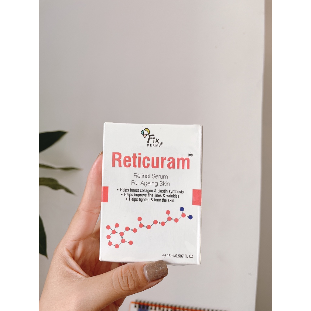 Serum Trẻ Hóa Làn Da, Phù Hợp Cả Da Nhạy Cảm Fixderma Reticuram Retinol Serum 15ml