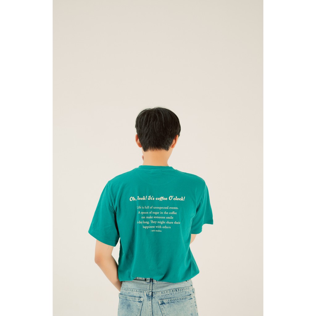 Café TshirtVER 02 (Nâu/Trắng/Đen/Xanh)