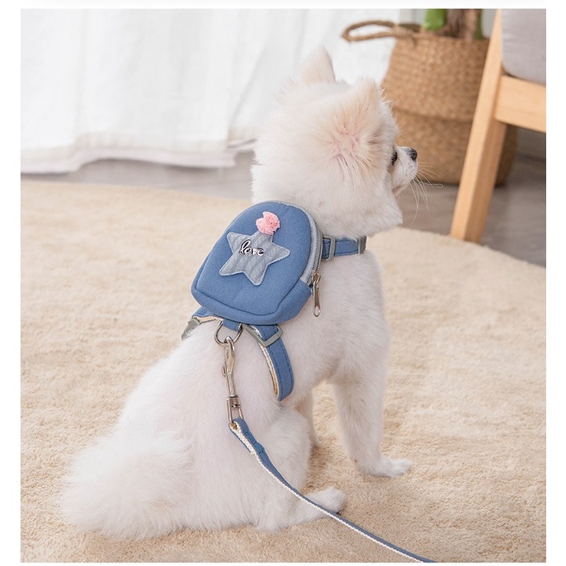 Balo Đeo Vai Đa Năng Họa Tiết Hoạt Hình Dễ Thương Cho Thú Cưng