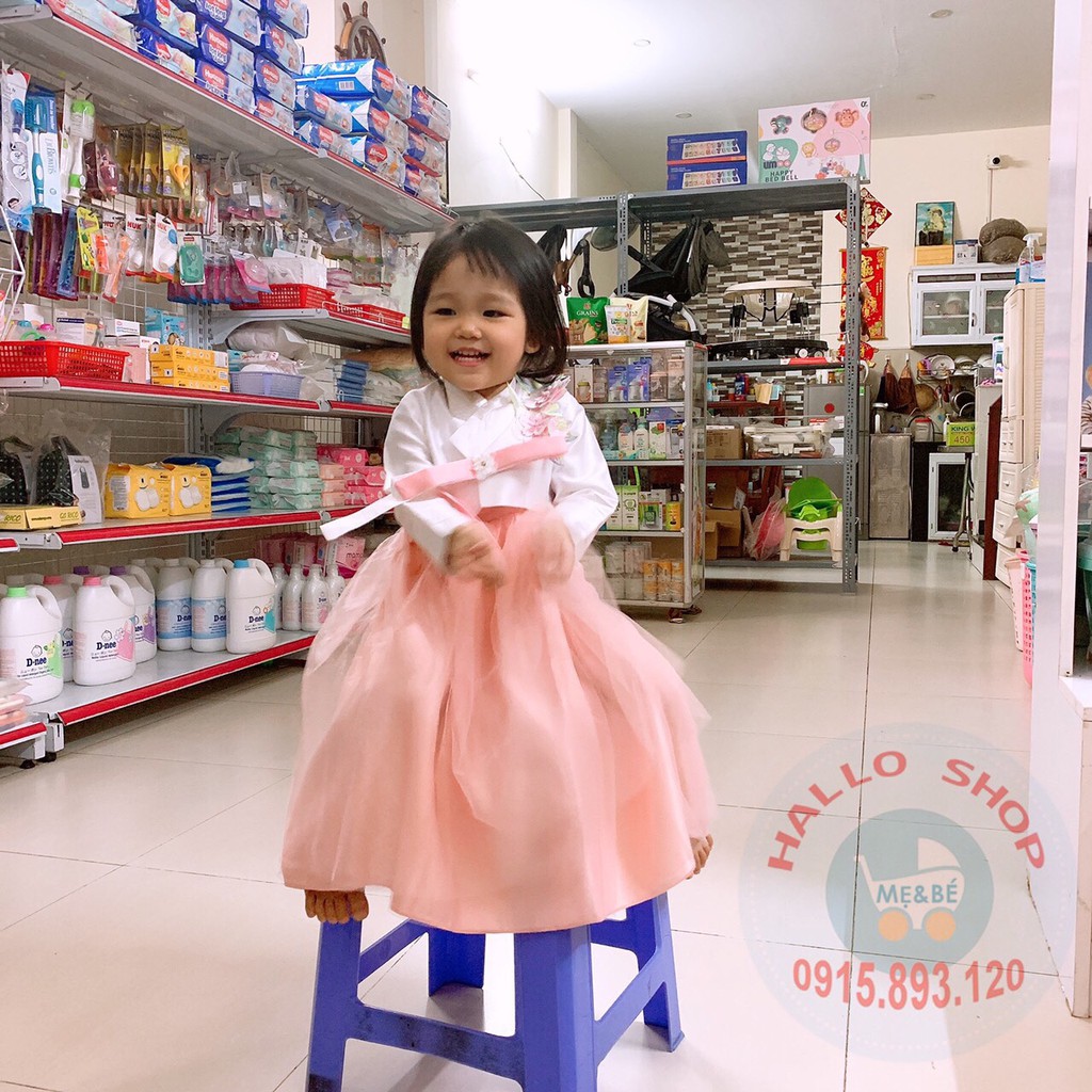 BỘ HANBOK CHO BÉ GÁI