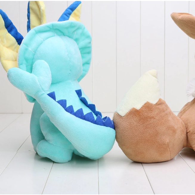 GẤU BÔNG POKEMON EEVEE (EEVUI) VAPOREON HỆ NƯỚC (20CM ---&gt; 40CM) MỚI 100%, HÀNG CAO CẤP LOẠI 1