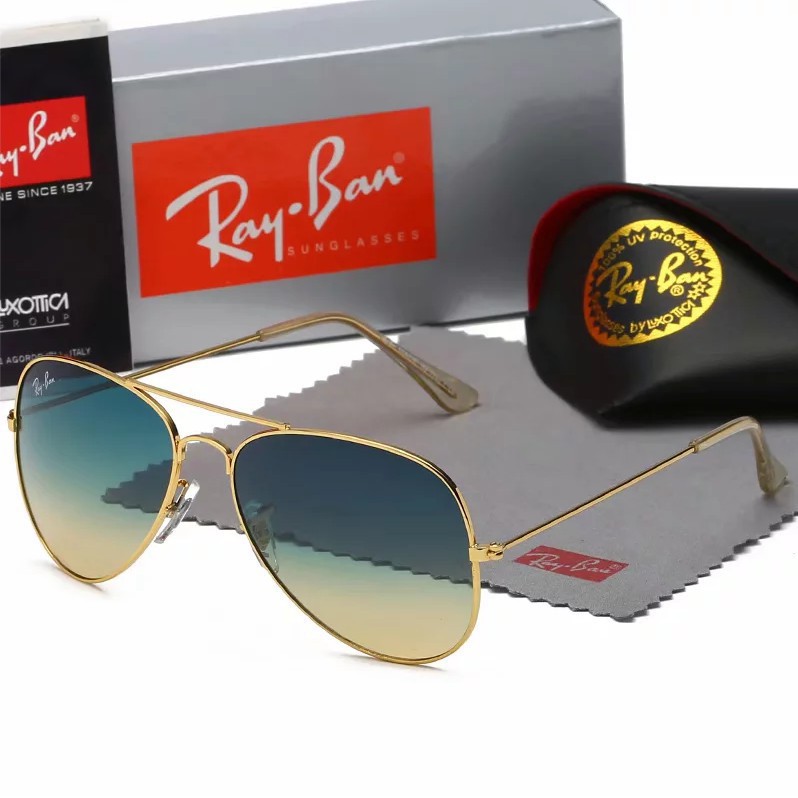 Kính Mát Phi Công Màu Gradient Ray / Ban 100% Chính Hãng Mới