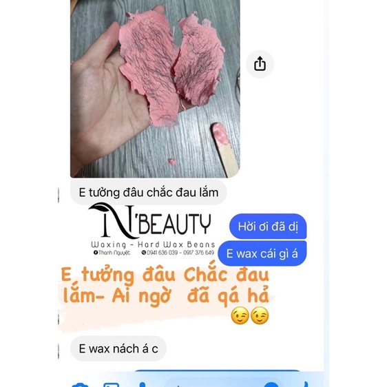 SÁP WAX BEANS NHẬP KHẨU - MÀU ĐỎ