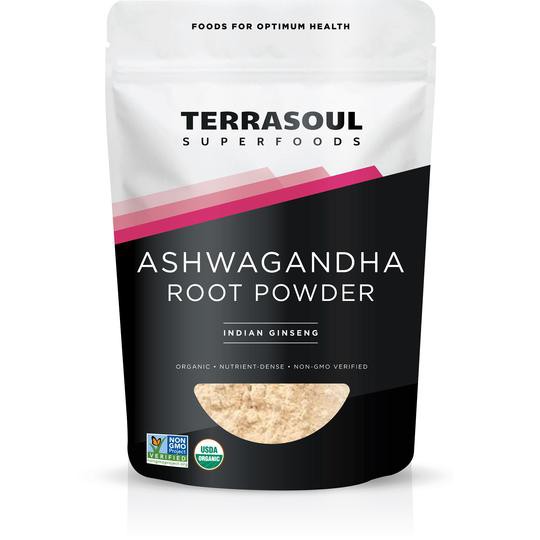 Bột nhân sâm Ấn Độ (Ashwagandha) hữu cơ - Terrasoul Superfoods