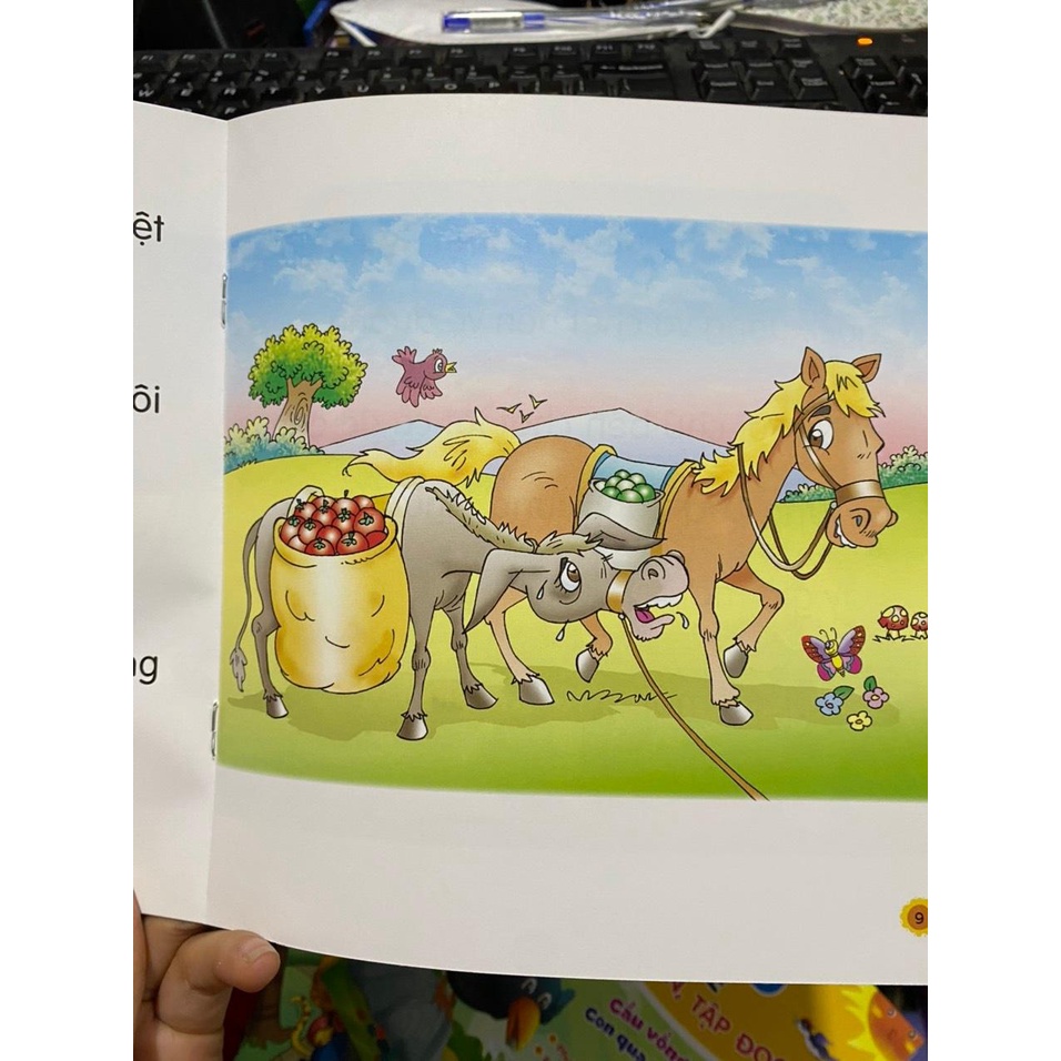 Sách - Truyện chữ to cho bé : Tập đánh vần tập đọc 6