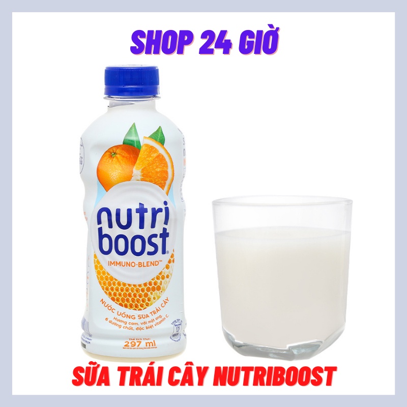 1 Chai Sữa Trái Cây Nutriboost Cam Mật Ong