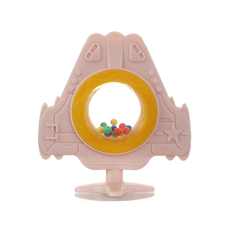 Lục Lạc Bằng Silicone Không BPA Dành Cho Bé Sơ Sinh Mọc Răng