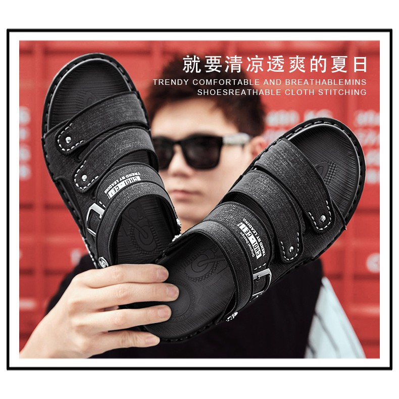 Giày Sandal Đi Biển Chống Trượt Cho Nam